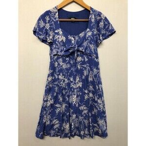 Maeve by Anthropologie Women Floral Button Front Dress Size US 2 UK 6 B291 -13